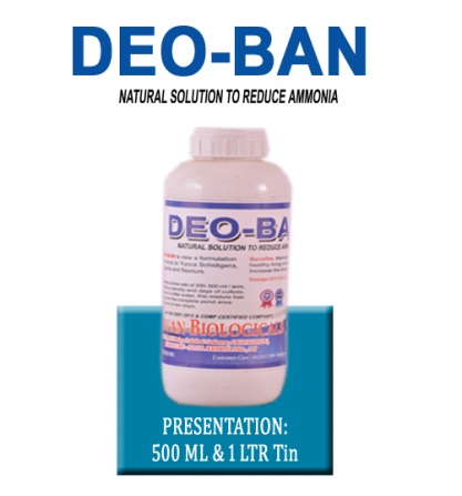 DEO BAN ( YUCCA LIQUID ) - NATURAL SOLUTION TO REDUCE AMMONIA